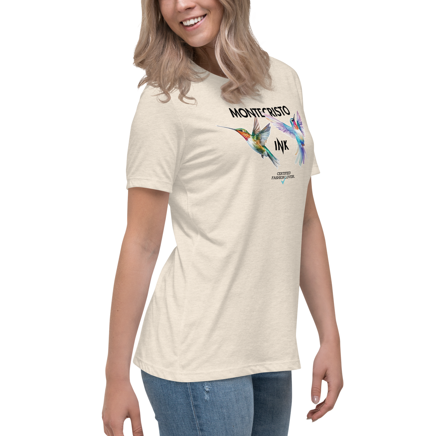 Premium Comfort Women's Relaxed Tee with "Certified Fashion Lover" motif