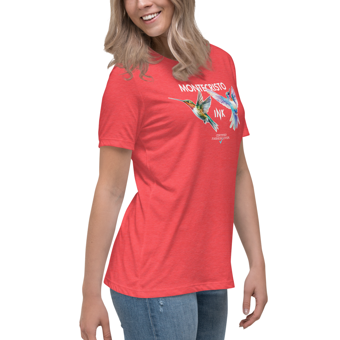 Premium Comfort Women's Relaxed Tee with "Certified Fashion Lover" motif