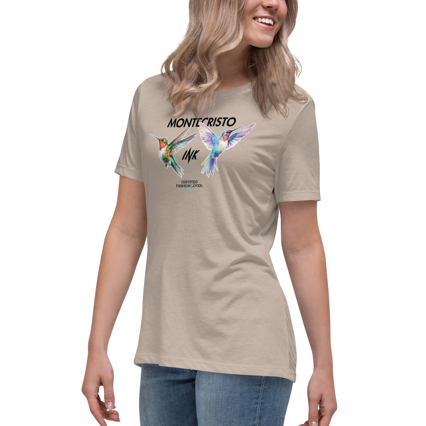 Premium Comfort Women's Relaxed Tee with "Certified Fashion Lover" motif