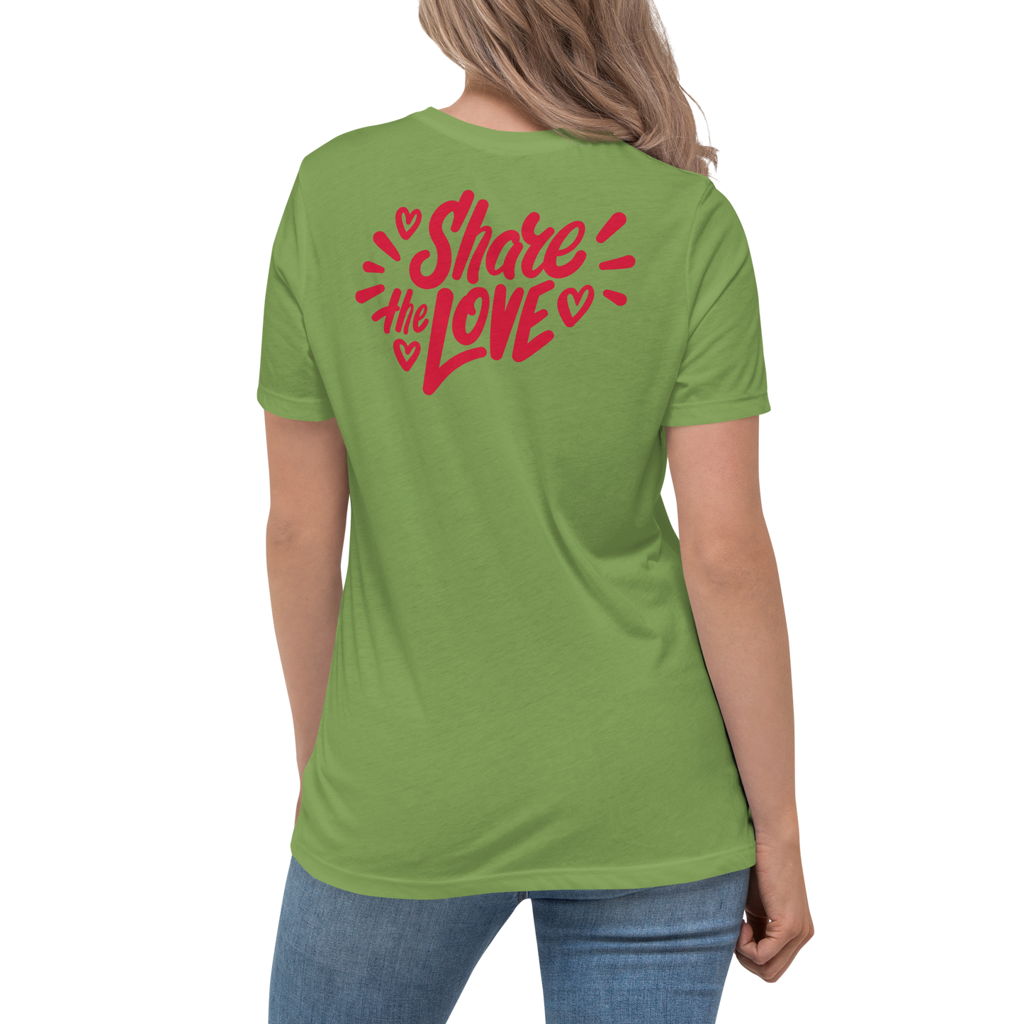 Premium Comfort Women's Relaxed Tee with "Ink Love" Iconic motif