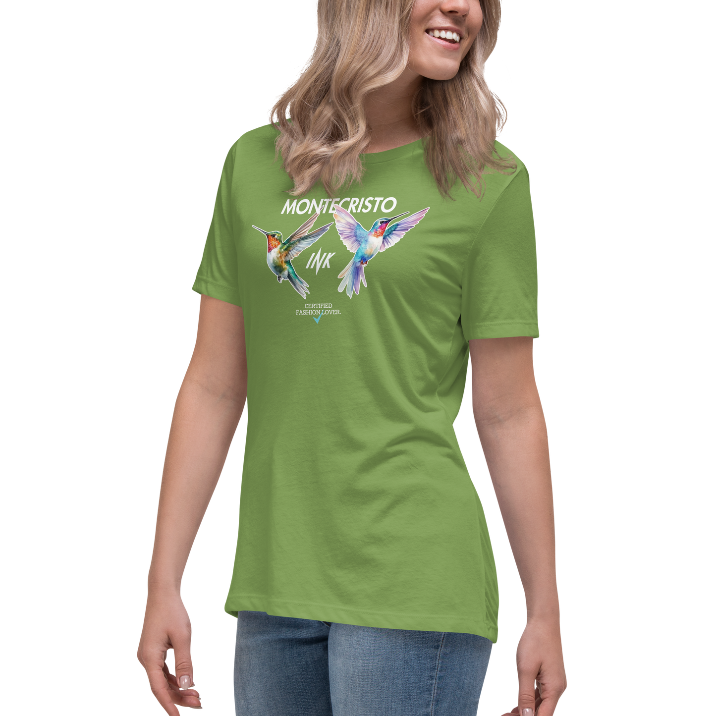 Premium Comfort Women's Relaxed Tee with "Certified Fashion Lover" motif