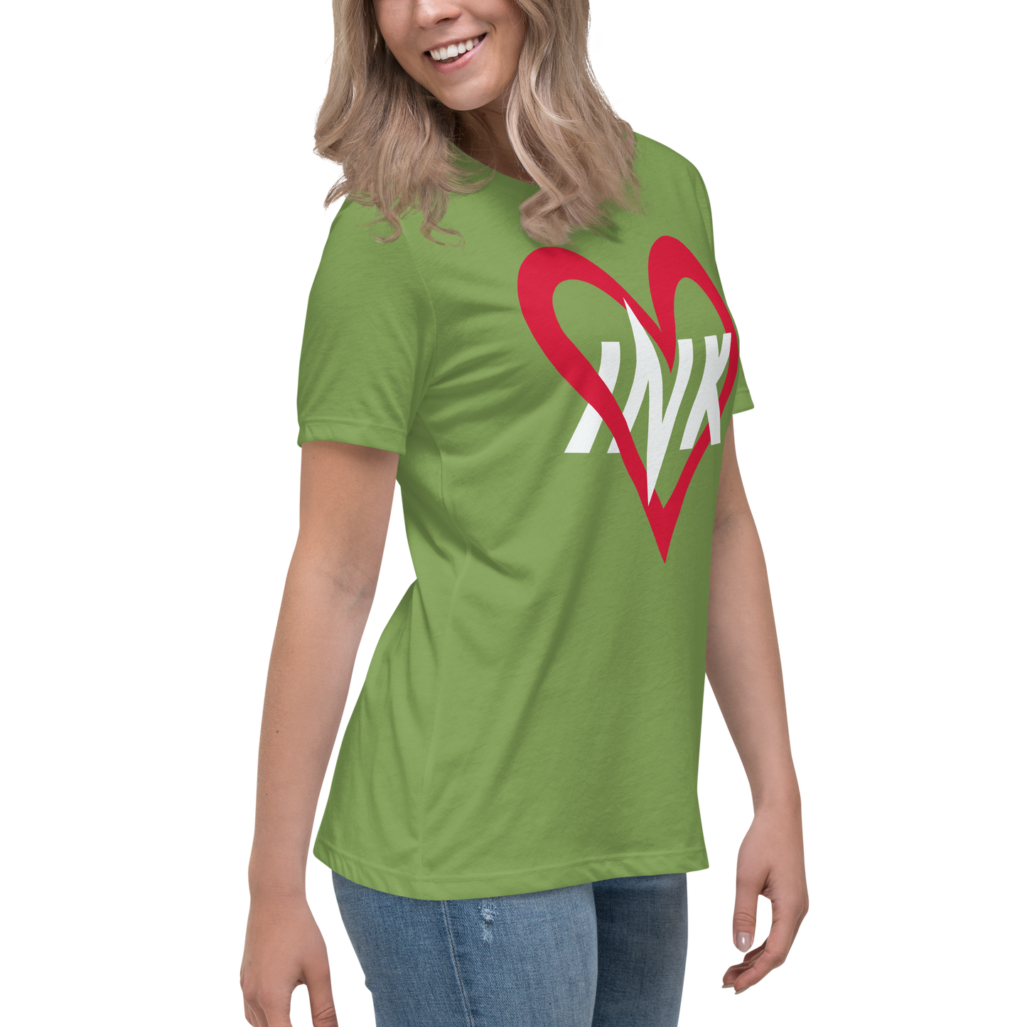 Premium Comfort Women's Relaxed Tee with "Ink Love" Iconic motif