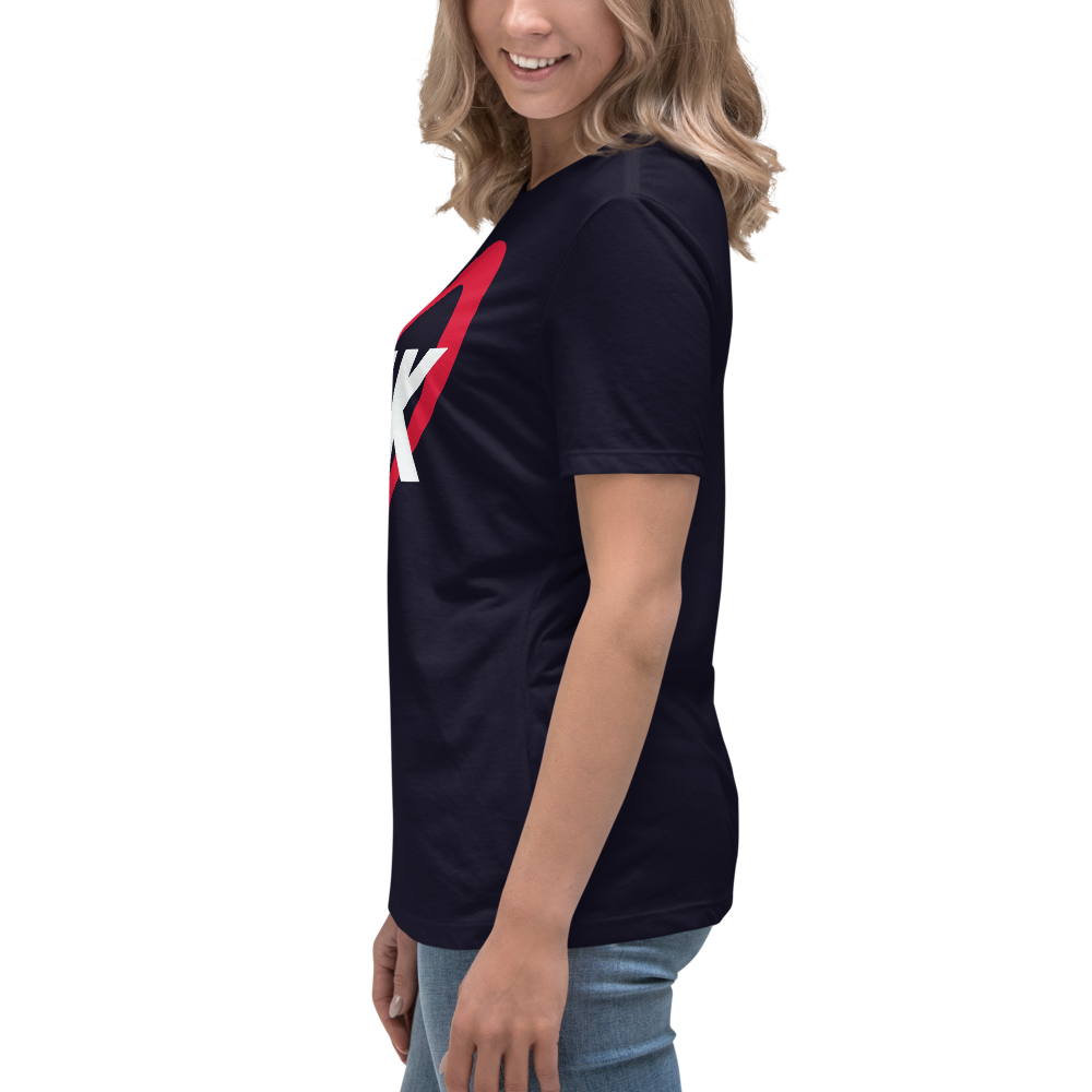 Premium Comfort Women's Relaxed Tee with "Ink Love" Iconic motif