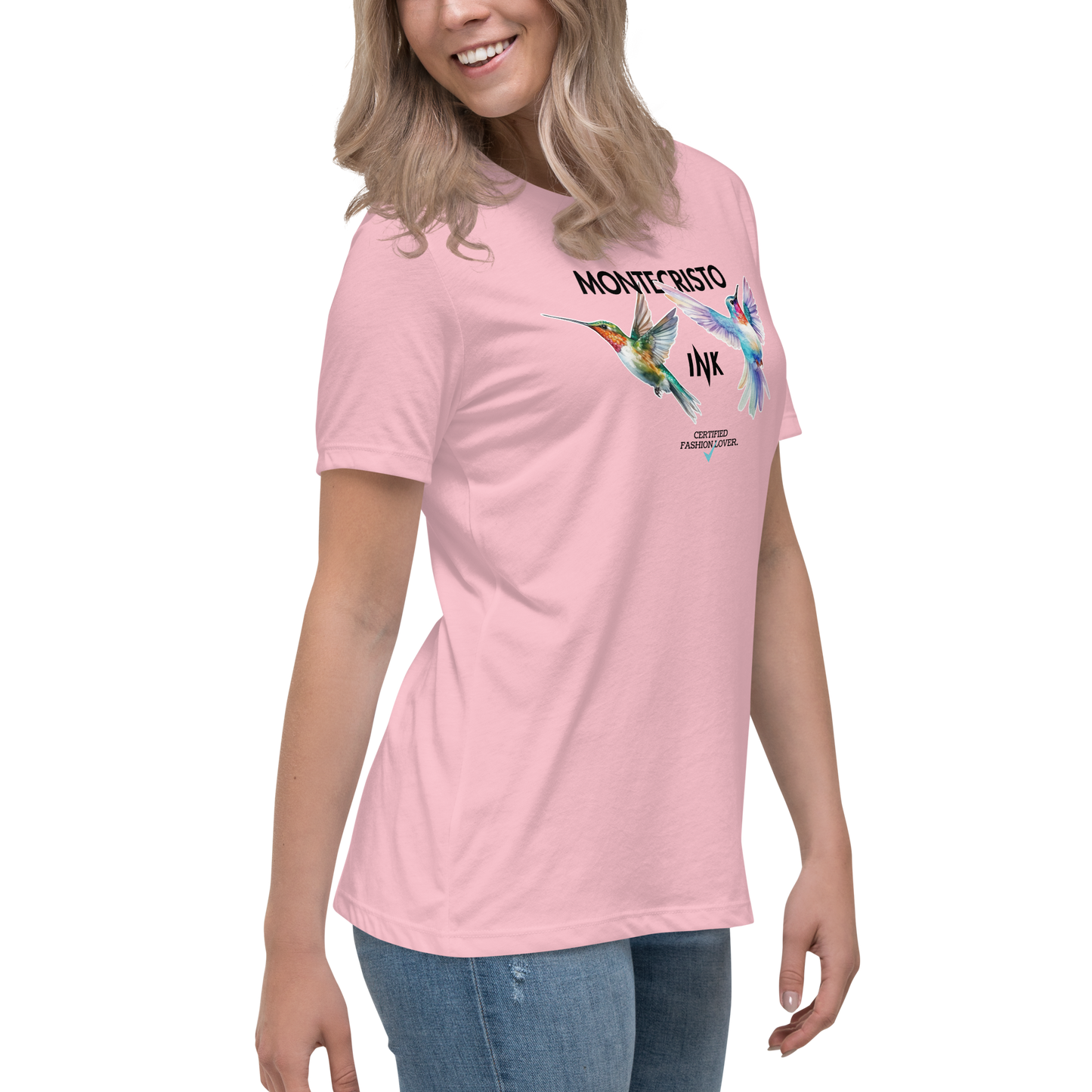 Premium Comfort Women's Relaxed Tee with "Certified Fashion Lover" motif