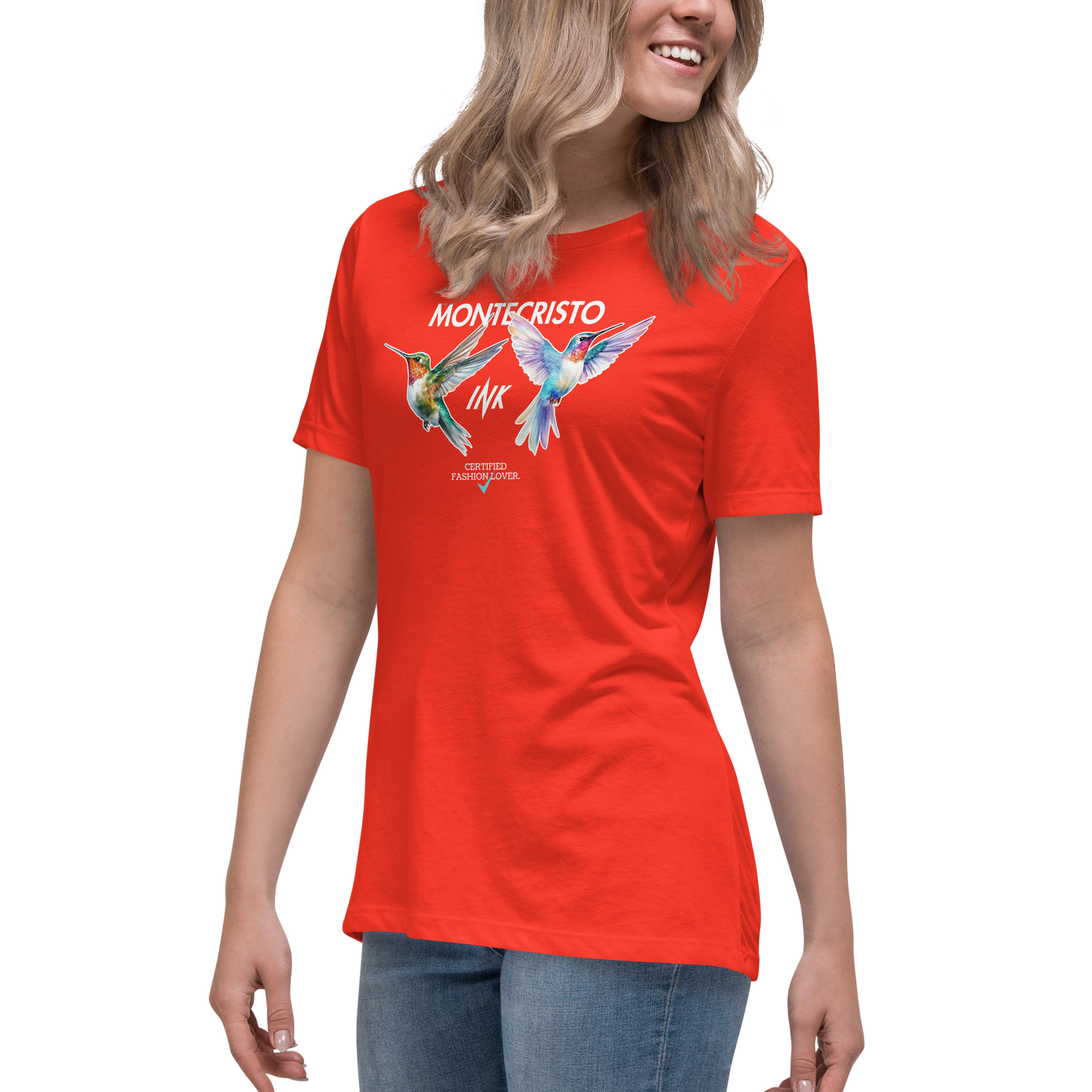 Premium Comfort Women's Relaxed Tee with "Certified Fashion Lover" motif