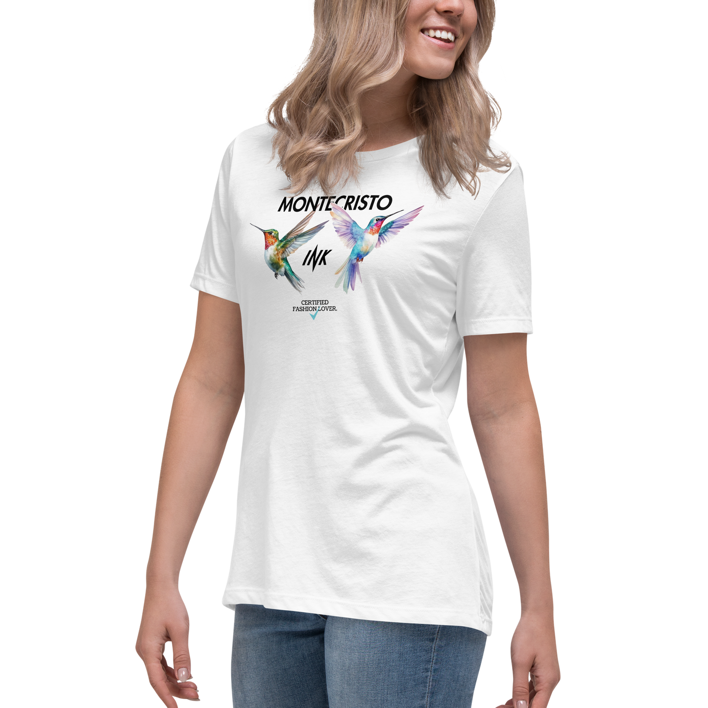 Premium Comfort Women's Relaxed Tee with "Certified Fashion Lover" motif